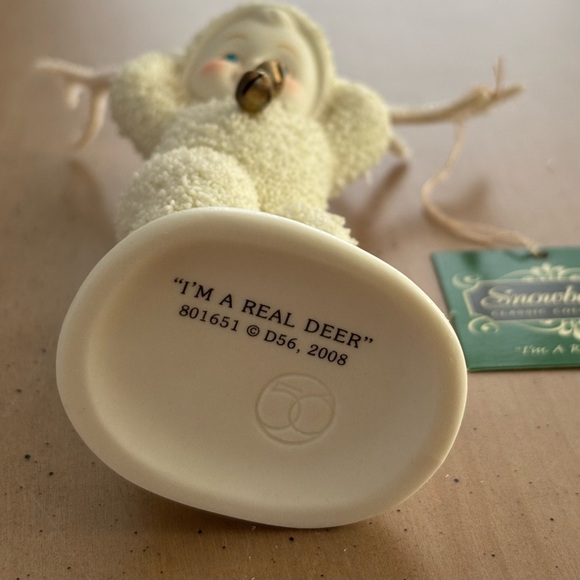 SNOWBABIES 2008 “I’m a Real Deer” Figurine. Excellent Condition. In Box. - Picture 5 of 10